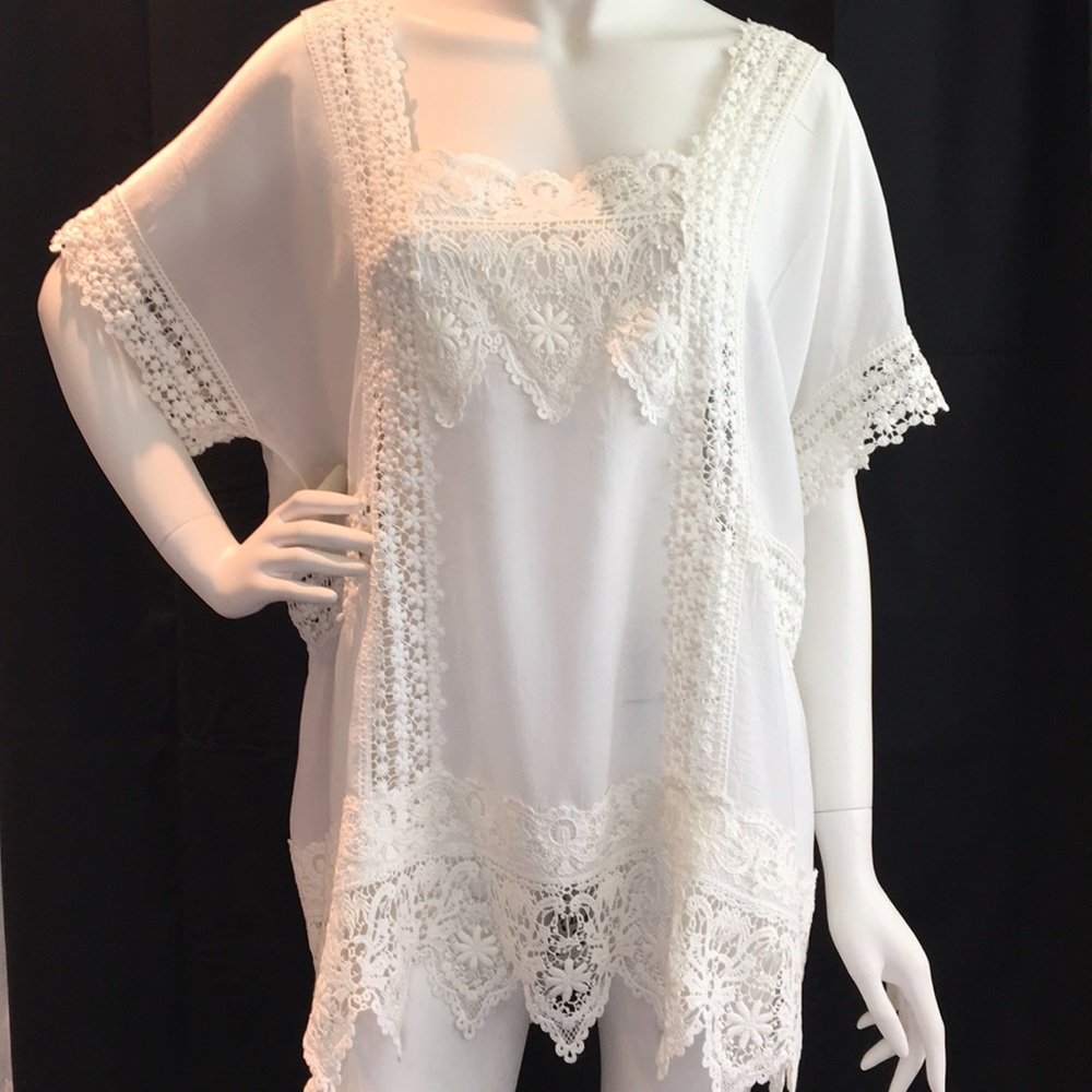 Johnny Was 1X blouse NWT